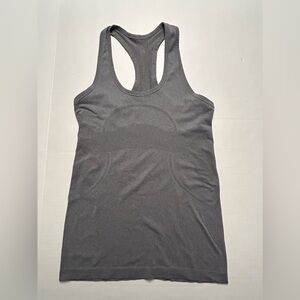 Lululemon Run: Swiftly Racerback Tank Top Gray Size 6